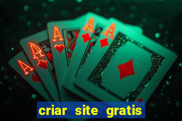 criar site gratis de jogos